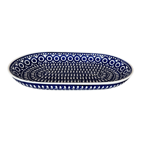 Plate, Roaster, Oval, 7"x11" in "Gothic" by Manufaktura | P099T-13