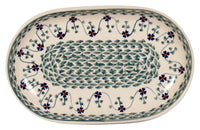 Small Fish Platter (Gothic)  S014T-13 - The Polish Pottery Outlet