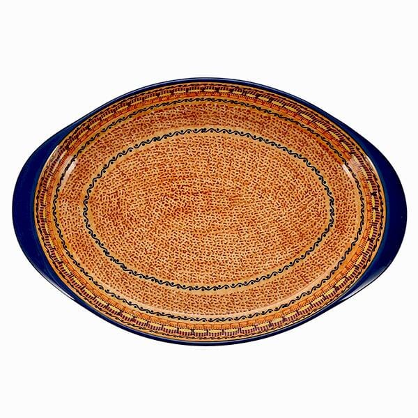 Baker, Oval, Large 10.25" x 15.5" in "Desert Sunrise" by Manufaktura | P102U-KLJ