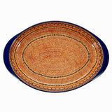 Baker, Oval, Large 10.25" x 15.5" in "Desert Sunrise" by Manufaktura | P102U-KLJ