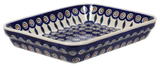 Baker, Rectangular, Shallow, 8"x10" in "Peacock" by Manufaktura | P103T-54
