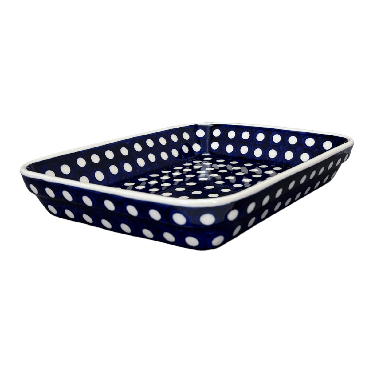 Baker, Rectangular, Shallow, 8"x10" in "Hello Dotty" by Manufaktura | P103T-9