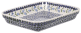 Baker, Rectangular, Shallow, 8"x10" in "Lily of the Valley" by Manufaktura | P103T-ASD