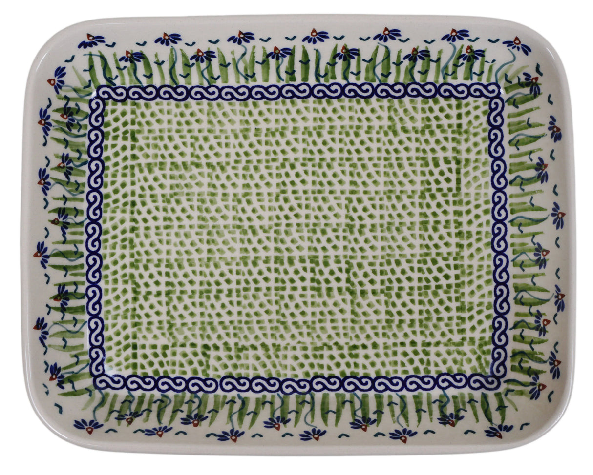 Baker, Rectangular, Shallow, 8"x10" in "Riverbank" by Manufaktura | P103T-MC15