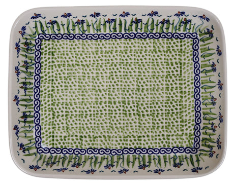 Baker, Rectangular, Shallow, 8"x10" in "Riverbank" by Manufaktura | P103T-MC15