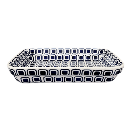 Baker, Rectangular, 8"x10" in "Navy Retro" by Manufaktura | P103U-601A