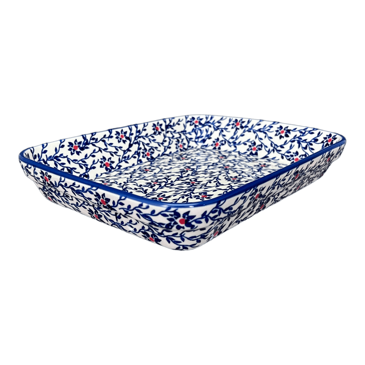 Baker, Rectangular, 8"x10" in "Blue Canopy" by Manufaktura | P103U-IS04