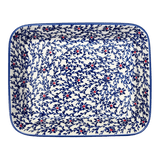 Baker, Rectangular, 8"x10" in "Blue Canopy" by Manufaktura | P103U-IS04