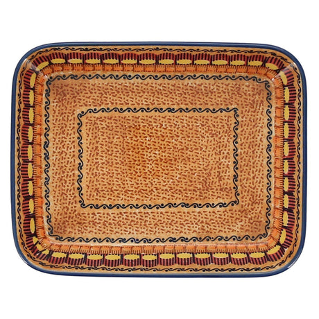 Baker, Rectangular, Shallow, 8"x10" in "Desert Sunrise" by Manufaktura | P103U-KLJ