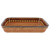Baker, Rectangular, Shallow, 8"x10" in "Desert Sunrise" by Manufaktura | P103U-KLJ