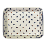 Baker, Rectangular, Shallow, 9" x 11" in "Petite Floral" by Manufaktura | P104T-64