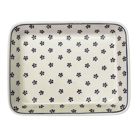 Baker, Rectangular, 9" x 11" in "Petite Floral" by Manufaktura | P104T-64