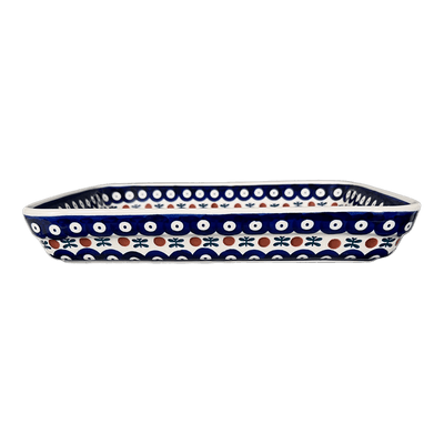 Polish Pottery - 9x11 Rectangular Baker - Cherry Dot - The Polish Pottery  Outlet