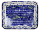 Baker, Rectangular, Shallow, 9" x 11" in "Lily of the Valley" by Manufaktura | P104T-ASD