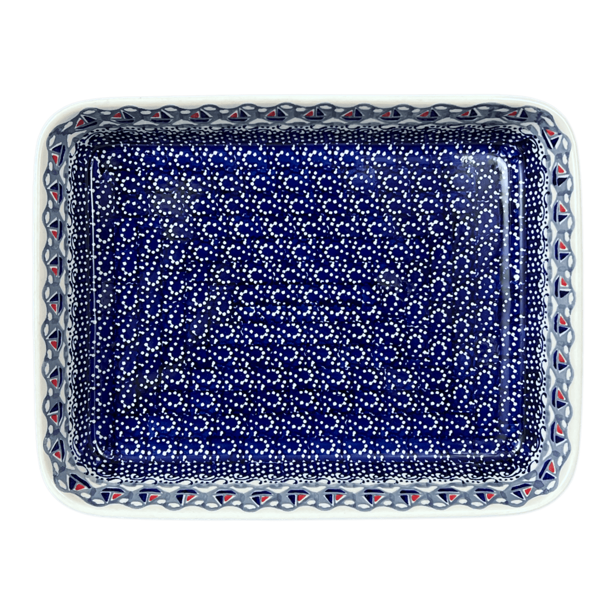 Baker, Rectangular, Shallow, 9" x 11" in "Smooth Sailing" by Manufaktura | P104T-DPMA