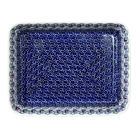 Baker, Rectangular, Shallow, 9" x 11" in "Smooth Sailing" by Manufaktura | P104T-DPMA