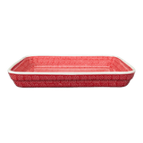 Baker, Rectangular, Shallow, 9" x 11" in "Red Sky at Night" by Manufaktura | P104T-WCZE