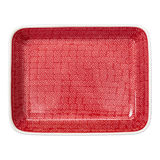 Baker, Rectangular, Shallow, 9" x 11" in "Red Sky at Night" by Manufaktura | P104T-WCZE