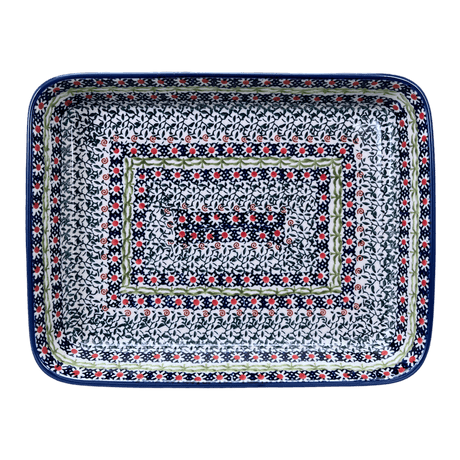 Baker, Rectangular, 9" x 11" in "Daisy Rings" by Manufaktura | P104U-GP13