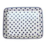 Baker, Rectangular, Shallow 10" x 13" in "Petite Floral" by Manufaktura | P105T-64