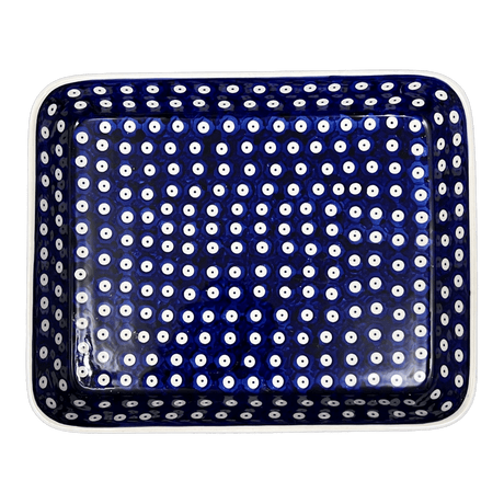 Baker, Rectangular, Shallow 10" x 13" in "Dot to Dot" by Manufaktura | P105T-70A