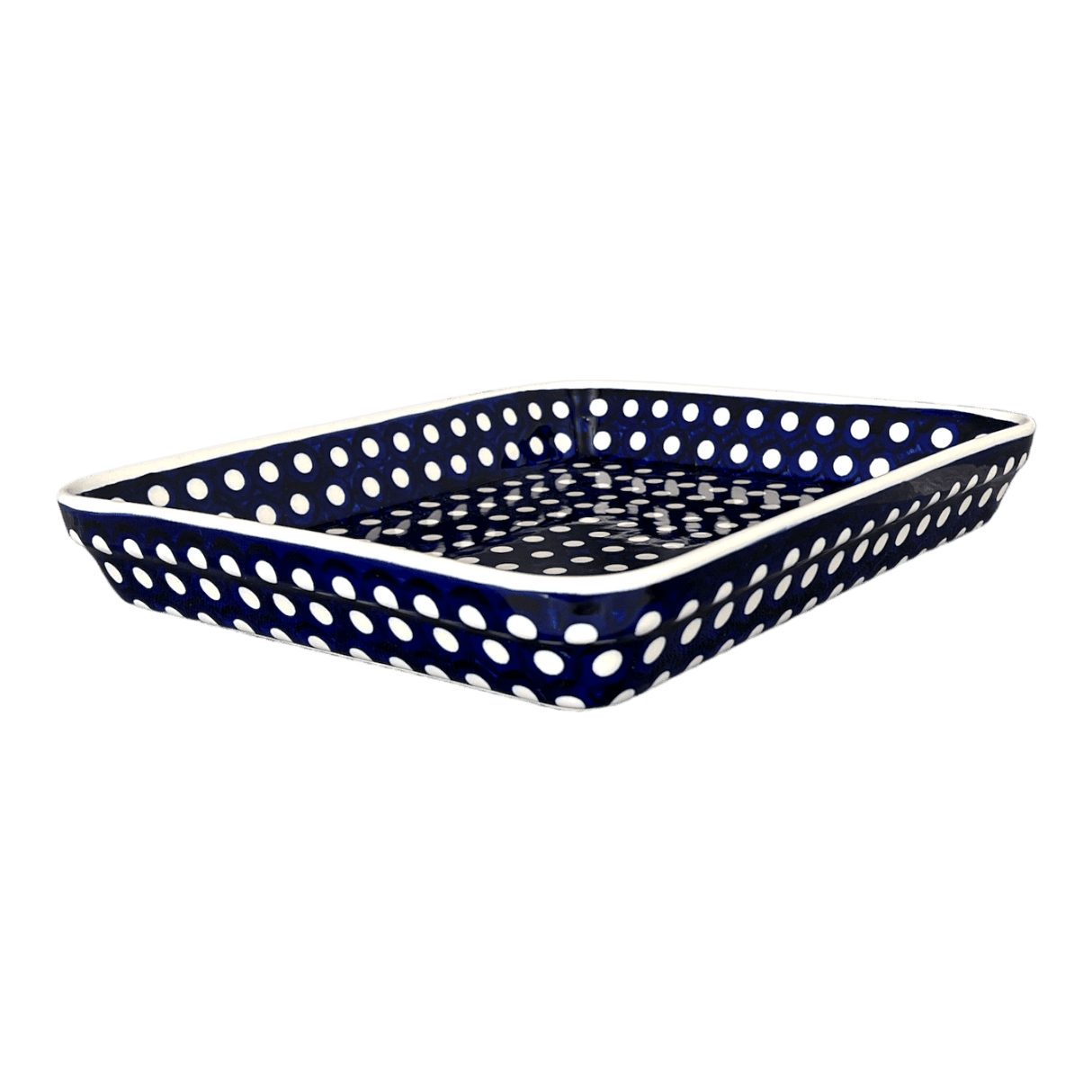 Baker, Rectangular, Shallow 10" x 13" in "Hello Dotty" by Manufaktura | P105T-9