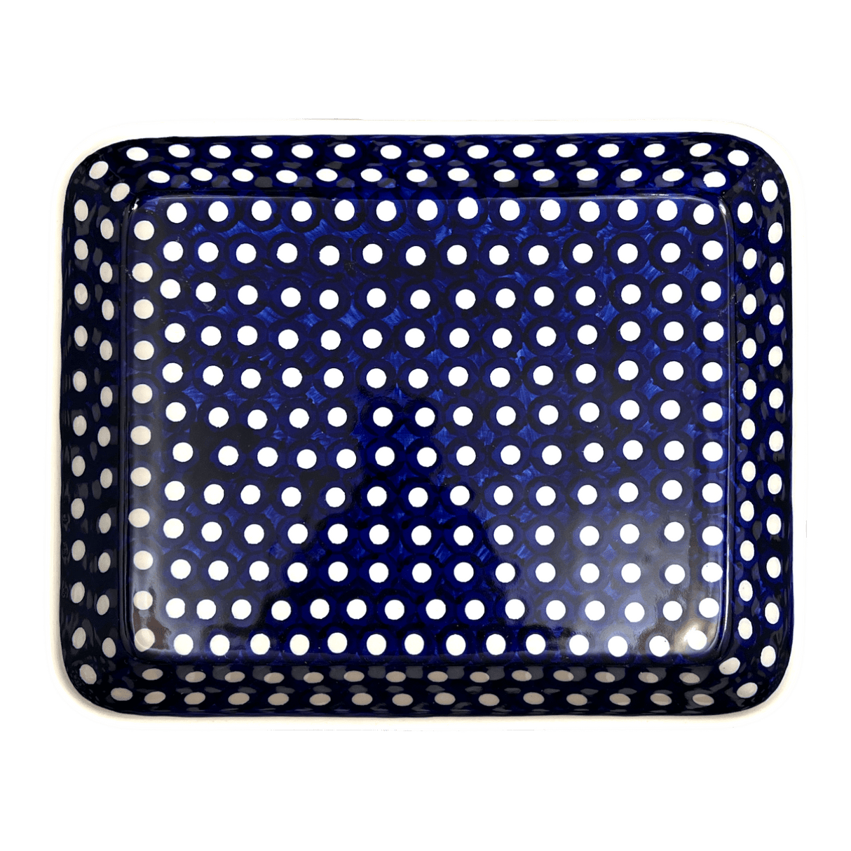 Baker, Rectangular, Shallow 10" x 13" in "Hello Dotty" by Manufaktura | P105T-9