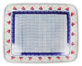 Baker, Rectangular, Shallow 10" x 13" in "Smooth Seas" by Manufaktura | P105T-DPML