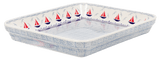 Baker, Rectangular, Shallow 10" x 13" in "Smooth Seas" by Manufaktura | P105T-DPML