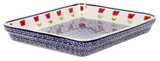 Baker, Rectangular, Shallow 10" x 13" in "Poppy Garden" by Manufaktura | P105T-EJ01