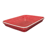 Baker, Rectangular, Shallow 10" x 13" in "Red Sky at Night" by Manufaktura | P105T-WCZE