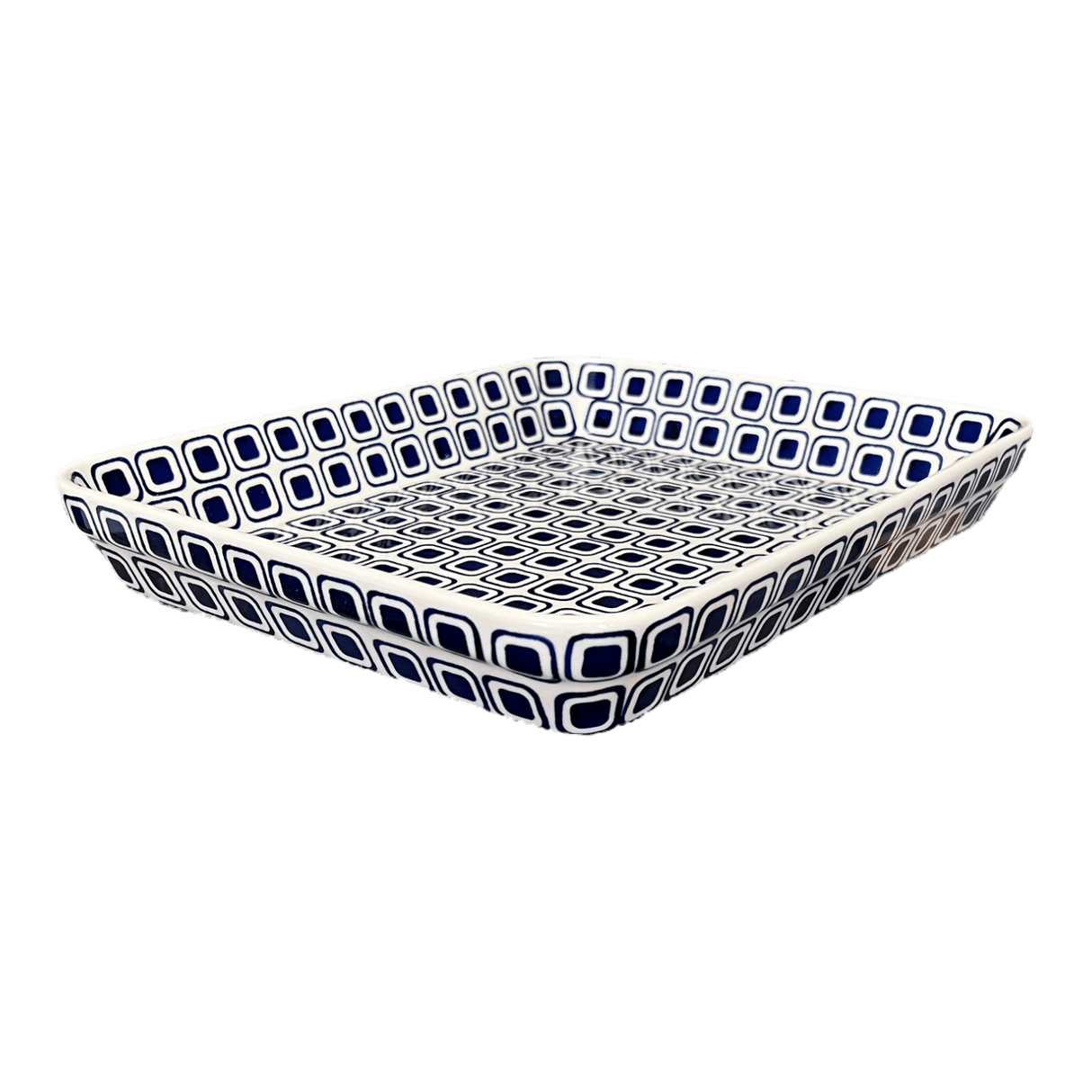 Baker, Rectangular, Shallow 10" x 13" in "Navy Retro" by Manufaktura | P105U-601A