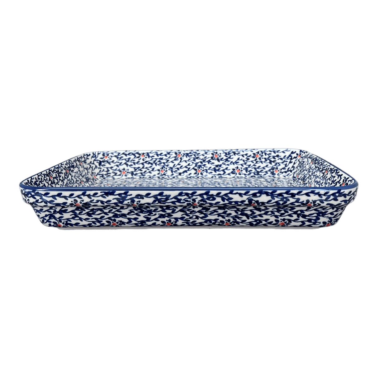 Baker, Rectangular, Shallow 10" x 13" in "Blue Canopy" by Manufaktura | P105U-IS04