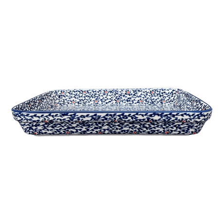 Baker, Rectangular, Shallow 10" x 13" in "Blue Canopy" by Manufaktura | P105U-IS04