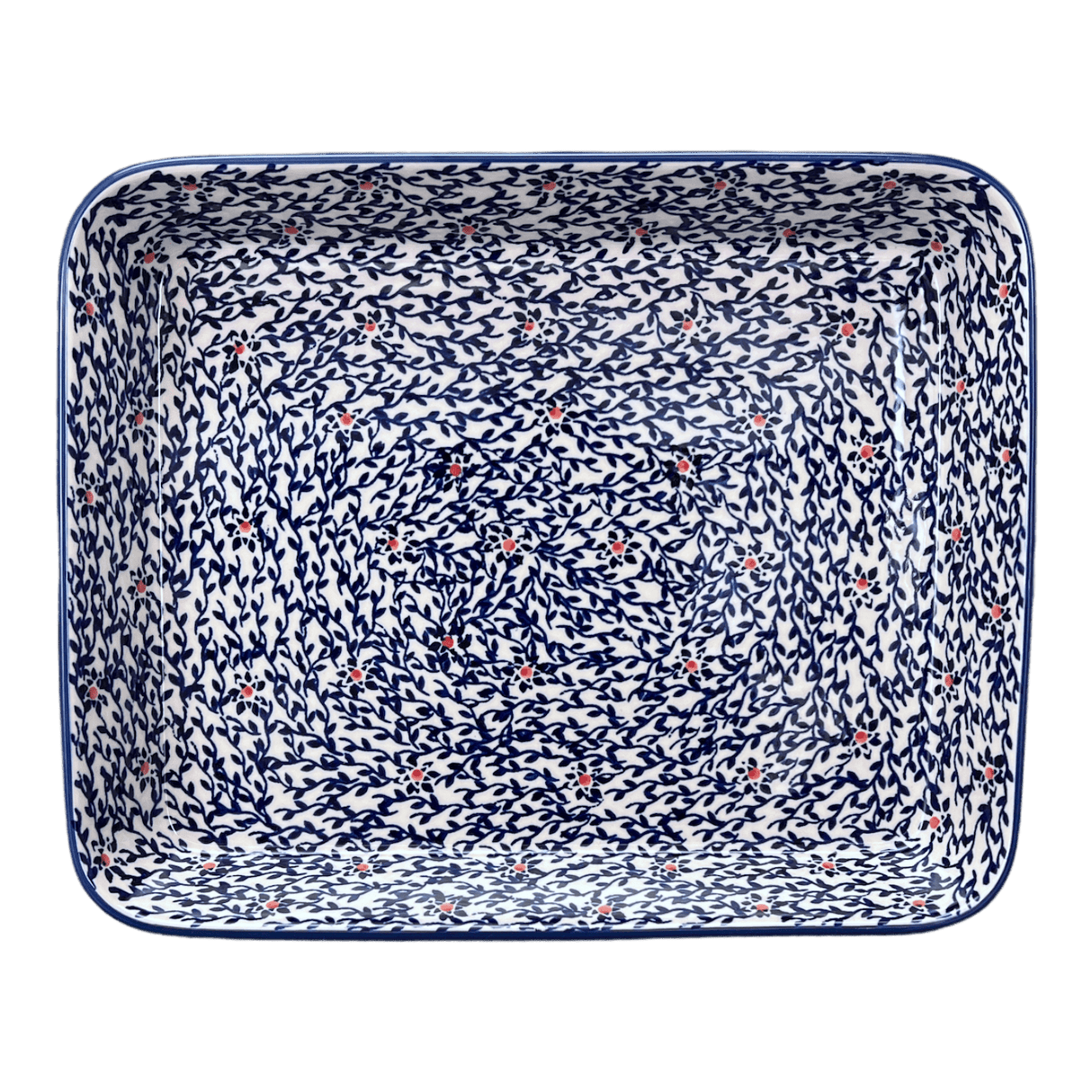 Baker, Rectangular, Shallow 10" x 13" in "Blue Canopy" by Manufaktura | P105U-IS04