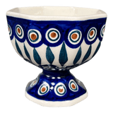 Cup, Ice Cream, 4" in "Peacock" by Manufaktura | P113T-54