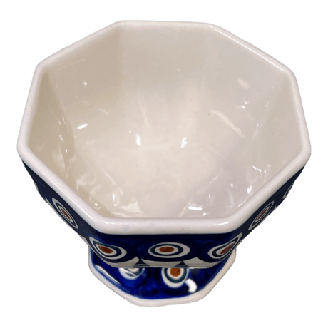 Cup, Ice Cream, 4" in "Peacock" by Manufaktura | P113T-54