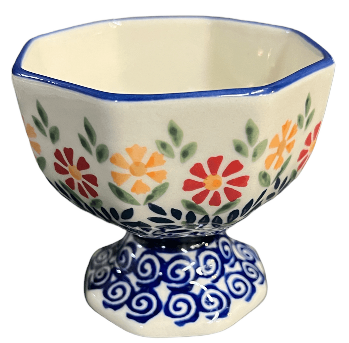 Cup, Ice Cream, 4" in "Flower Power" by Manufaktura | P113T-JS14