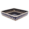 Polish Pottery 8" Square Baker (Mosquito) | P151T-70 at PolishPotteryOutlet.com