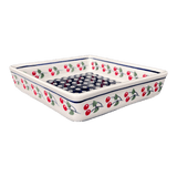 Baker, Square, 8" in "Cherry Dot" by Manufaktura | P151T-70WI