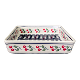 Baker, Square, 8" in "Cherry Dot" by Manufaktura | P151T-70WI