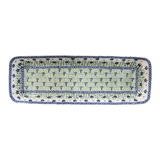 Platter, Rectangular, Long, 19.5" x 6.75" in "Riverbank" by Manufaktura | P204T-MC15