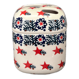 Toothbrush Holder, 5" in "Evergreen Stars" by Manufaktura | P213T-PZGG