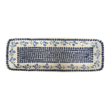 Platter, Rectangular, Long, 19.5" x 6.75" in "Lily of the Valley" by Manufaktura | P204T-ASD