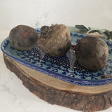 Plate, Roaster, Oval, 7"x11" in "Simply Beautiful" by Manufaktura | P099T-AC61