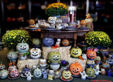 Luminary, Pumpkin, Small, 5.5" in "Peacock" by Manufaktura | L021T-54