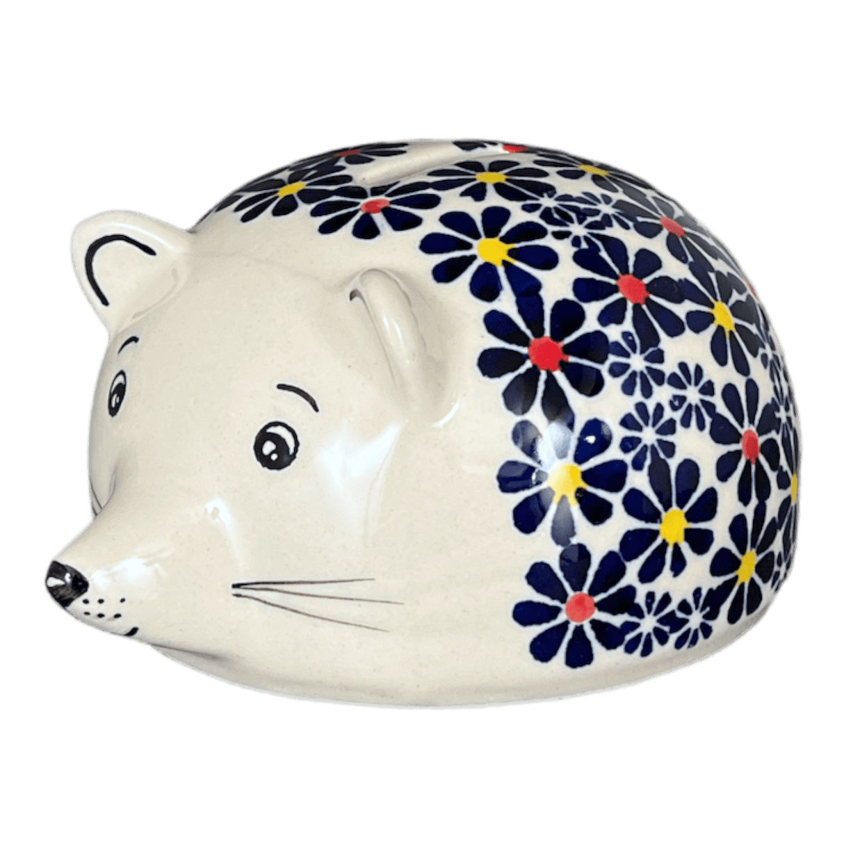 Bank, Hedgehog, 2.5" in "Field of Daisies" by Manufaktura | S005S-S001