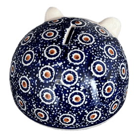 Polish Pottery Hedgehog Bank (Bonbons) | S005T-2 Additional Image at PolishPotteryOutlet.com