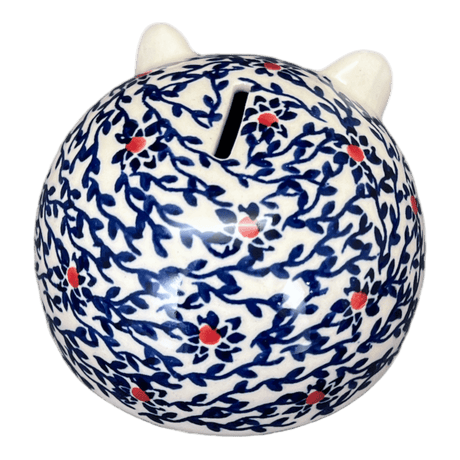 Bank, Hedgehog, 2.5" in "Blue Canopy" by Manufaktura | S005U-IS04