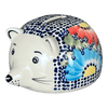 Polish Pottery Hedgehog Bank (Fiesta) | S005U-U1 at PolishPotteryOutlet.com
